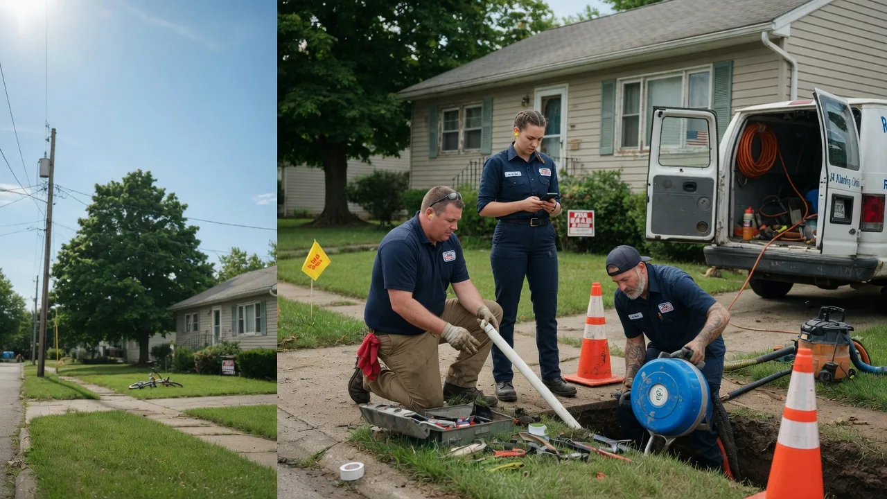 Sewer Line Repair in Bennington, OK near me
